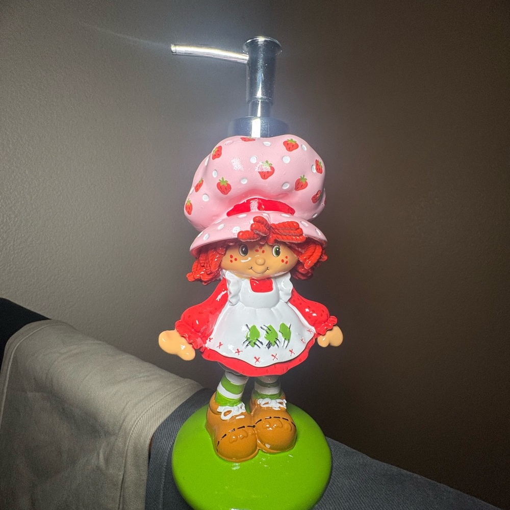 Strawberry Shortcake Themed Soap Dispenser